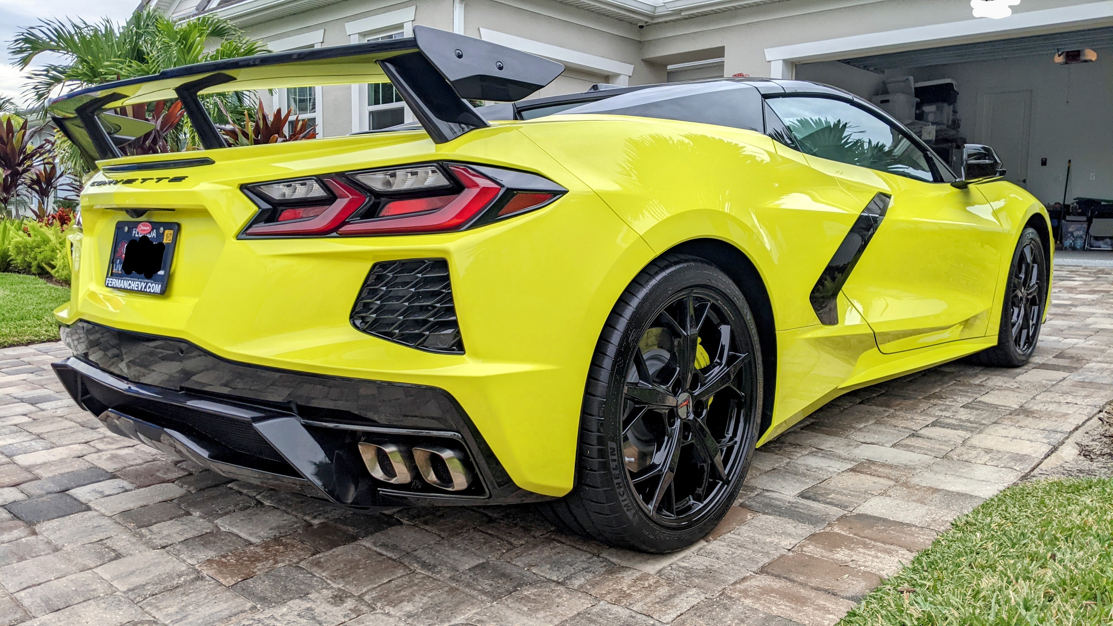 ceramic coated c8 corvette